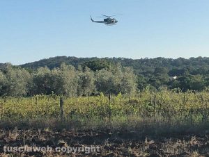 Uomo caduto in dirupo a Barbarano Romano