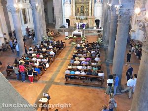 Tuscania - I funerali di Doriana Clementi