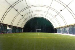 Sutri - Il campo da calcio al coperto della Colle Diana asd