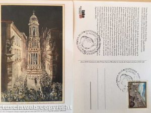Cartolina santa Rosa centenario