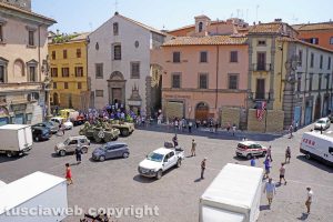Viterbo - Le riprese del telefilm Catch-22