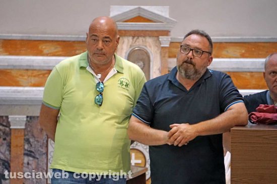 Viterbo - Sandro Rossi (sulla sinistra)