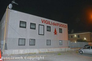 Tarquinia - La caserma dei vigili del fuoco 