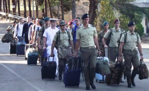Viterbo - Il tirocinio propedeutico all'ammissione al 21esimo corso per allievi marescialli dell’Esercito