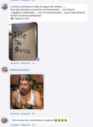 I commenti al post sul profilo Facebook di Umberto Ciucciarelli