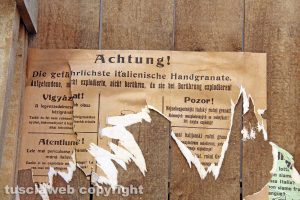 Viterbo - I lavori per le riprese di Catch-22