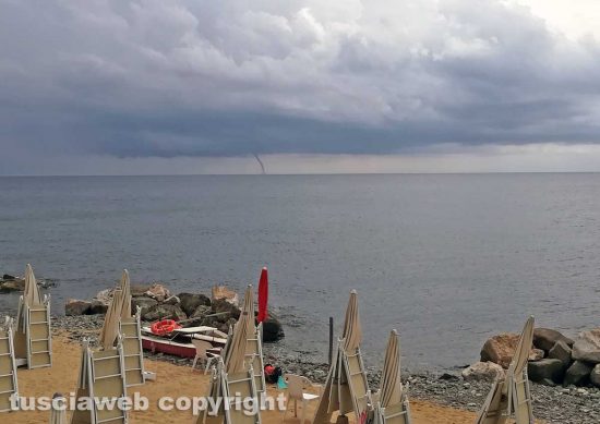 Santa Marinella - La tromba d'aria