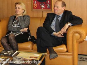 Il procuratore Paolo Auriemma e la pm Paola Conti
