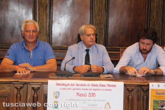 Viterbo - Comune - Massimo Mecarini, Giovanni Arena e Marco De Carolis