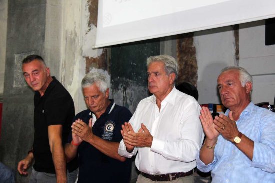 Viterbo - Santa Rosa - L'incontro dei facchini - Ascenzi, Mecarini, Arena e Fiorillo