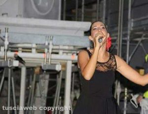 La cantante Luisa Stella