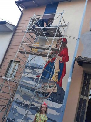 Murales a Sant'Angelo di Roccalvecce