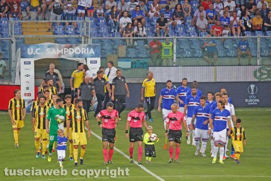 Sport - Calcio - Viterbese - Il match contro la Sampdoria