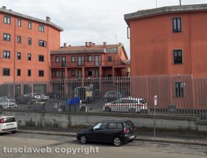 Montefiascone - Ambulanza e automedica nella caserma dei carabinieri