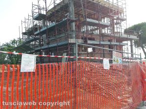 Montefiascone - Il cantiere sequestrato in via Bertina