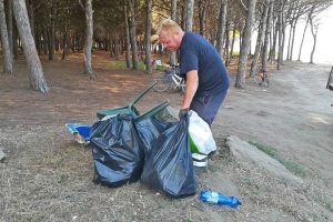 Tarquinia - Le operazioni di pulizia a San Giorgio
