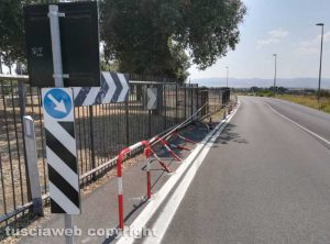 Tarquinia - Sfondata la recinzione della necropoli etrusca