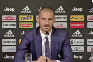 Sport - Calcio - Juventus - La conferenza stampa di Leonardo Bonucci