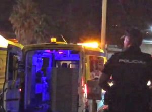 Spagna - la piattaforma crollata a Vigo