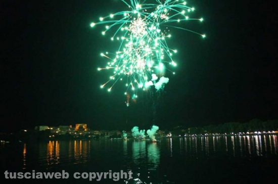 Fuochi d'artificio a Capodimonte