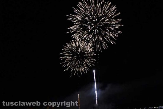 Fuochi d'artificio a Capodimonte