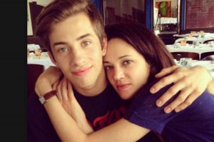 Asia Argento con Jimmy Bennett