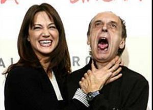 Asia Argento con il padre Dario