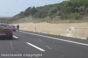 Santa Severa - Incidente sull'A12