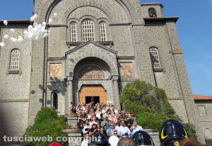 Montefiascone - I funerali di Andrea Cotemme