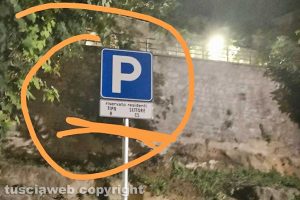 Viterbo - Il parcheggio sopra l'ex Reverse