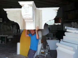 Al lavoro per la minimacchina di Santa Barbara