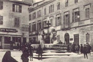 Viterbo - L’hotel Antico Angelo in piazza delle Erbe