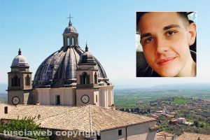 Montefiascone - Nel riquadro Andrea Cotemme