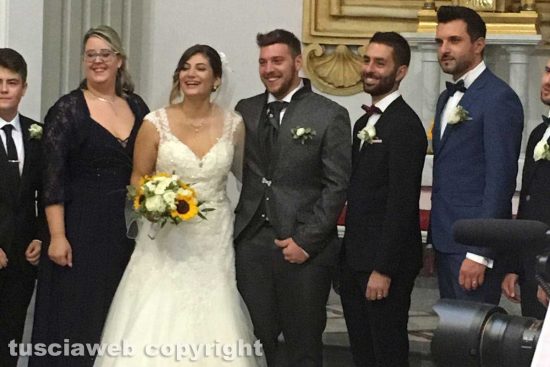 Blera - Il matrimonio Giuseppe Fazzi e Nicole Renzetti sposi