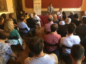 Bagnoregio - La presentazione di Quartieri dell'arte