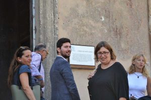 Valentano - La visita del soprintendente delle belle arti 