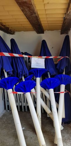 I controlli e i sequestri della Finanza agli stabilimenti balneari 