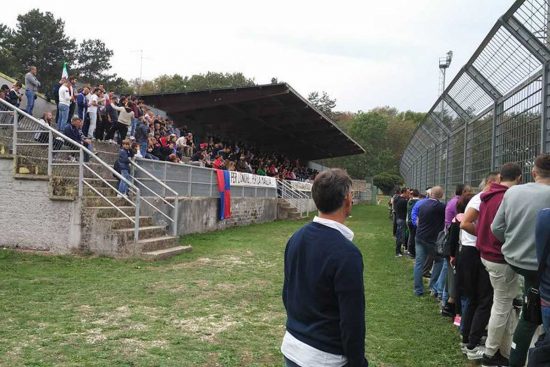Sport - Calcio - Flaminia - Il pubblico al Madami