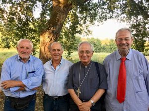 L'incontro dei pellegrini nella chiesa di Sant'Eusebio