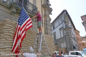 Viterbo - Le riprese del telefilm Catch-22