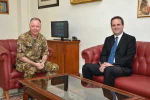Alessandro Battilocchio in visita al Ce.Si.Va. 