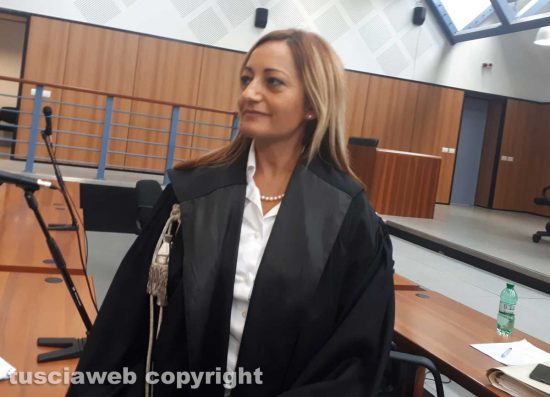 Il sostituto procuratore Chiara Capezzuto