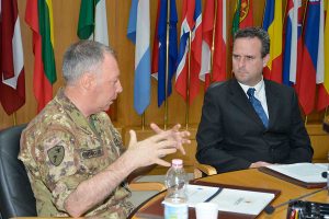 Alessandro Battilocchio in visita al Ce.Si.Va. 