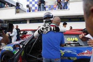 Gustavo Sandrucci al Mini challenge a Vallelunga