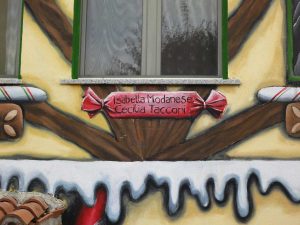 Sant'Angelo di Roccalvecce - Il murales su Hansel e Gretel