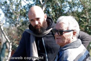 Alfonso Prota col focolare narrativo Vincenzo Gioiosi