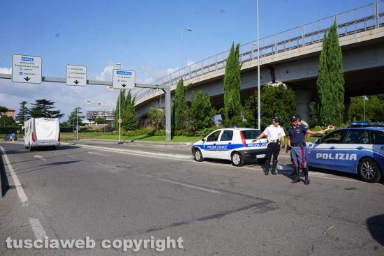 Bomba all'aeroporto - Strada Tuscanese