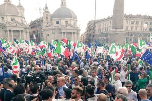 Roma - La manifestazione del Pd
