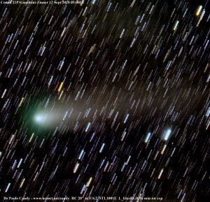 La cometa Giacobini-Zinner