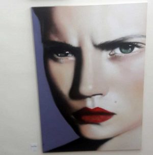 Una delle opere di Carlotta Patara